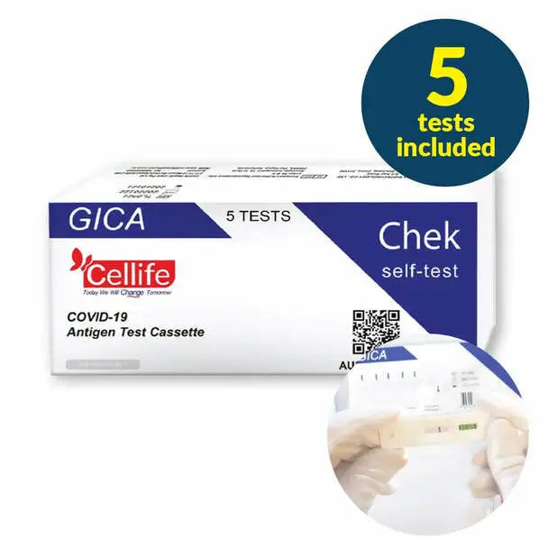 Cellife COVID-19 Antigen Rapid Test - 5 Tests Per Pack