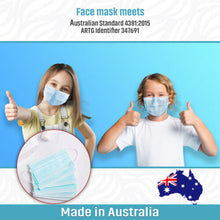 Load image into Gallery viewer, Face Mask for Kids - Level 2 - Made in Australia 50 pcs
